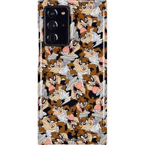 Looney Tunes Taz Super Sized Pattern Galaxy Cases